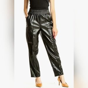 $250 MAISON D'AMELIE Faux Leather Pants
